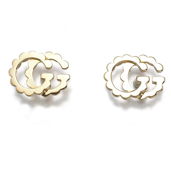 GUCCI（グッチ） ピアス GGランニング K18YG BLJ 大幅値下げ品 