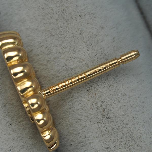 GUCCI（グッチ） ピアス GGランニング K18YG BLJ : グリーバー - 通販