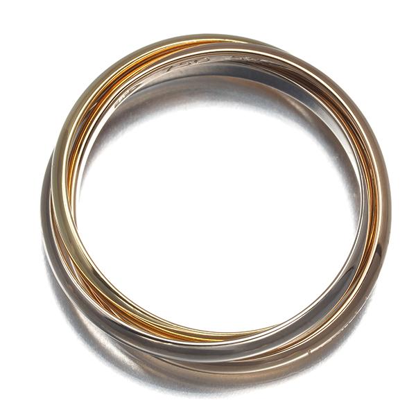 Cartier（カルティエ） トリニティリング スリーカラー XS 52号 K18YG