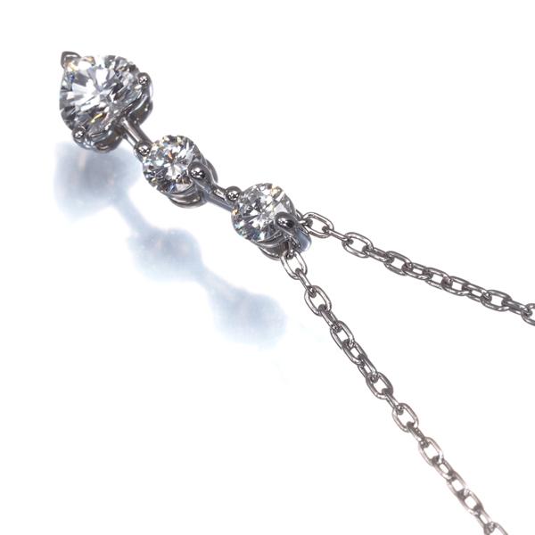 STAR JEWELRY（スタージュエリー） ネックレス ダイヤ 2種カット 
