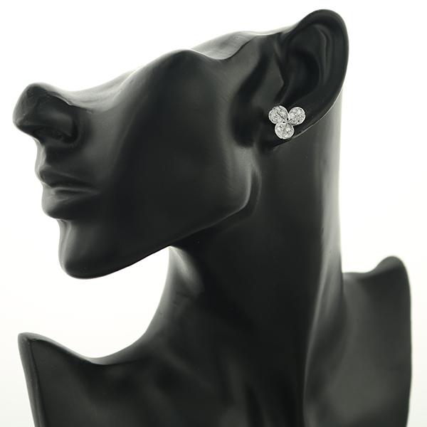 MIKIMOTO（ミキモト） ピアス ダイヤ ダイヤモンド 0.74ct パール 真珠