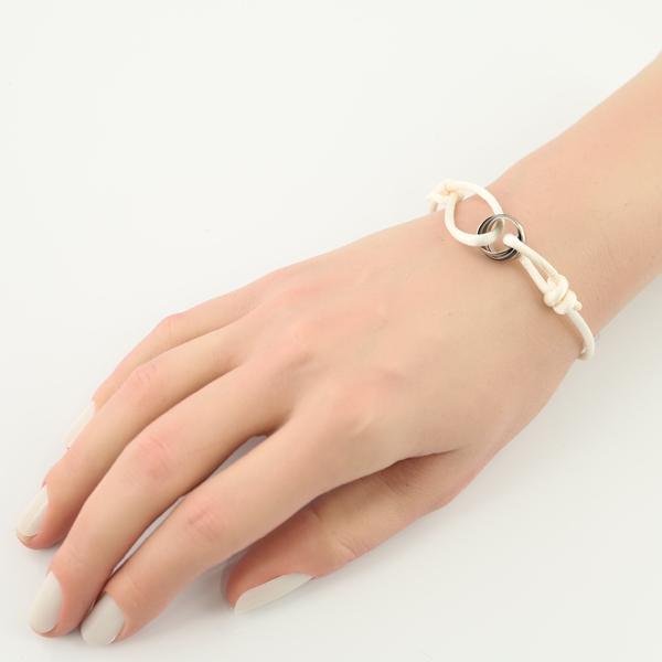 Cartier（カルティエ） トリニティブレスレット ホワイト K18WG
