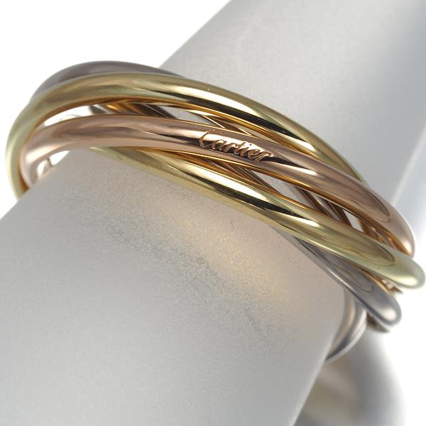 Cartier（カルティエ） トリニティリング スリーカラー XS 5連 50号