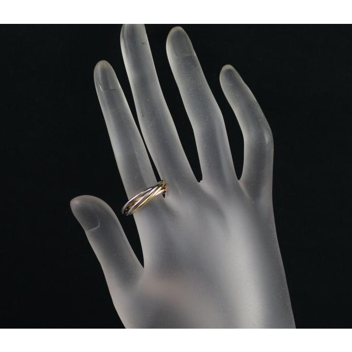 Cartier（カルティエ） トリニティリング スリーカラー XS 5連 50号
