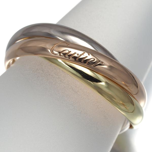 Cartier（カルティエ） トリニティリング スリーカラー SM 56号 K18YG
