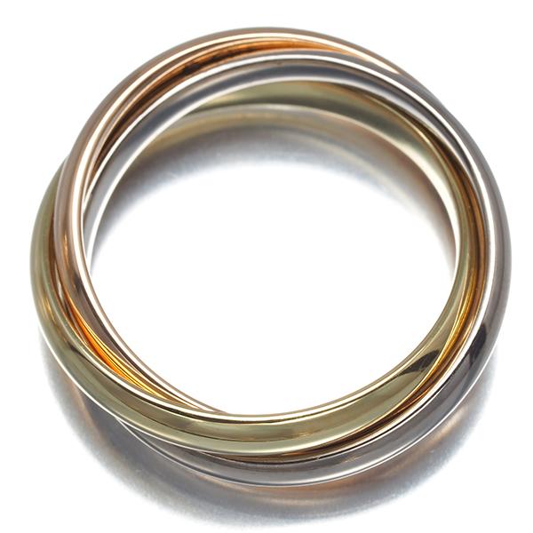 Cartier（カルティエ） トリニティリング スリーカラー クラシック 60
