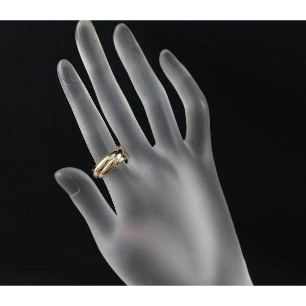 Cartier（カルティエ） トリニティリング スリーカラー クラシック 60