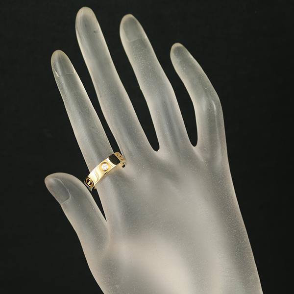 Cartier（カルティエ） ラブリング ダイヤ ダイヤモンド ハーフ 3P 53