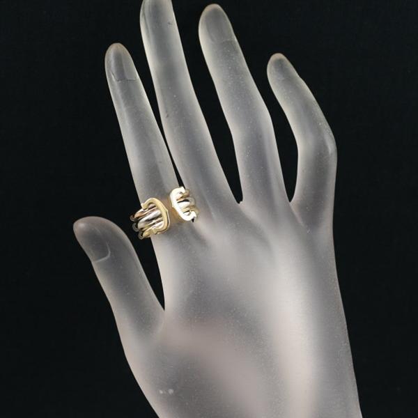 Cartier（カルティエ） リング 2C ドゥーブルC C2 スリーカラー SM 49