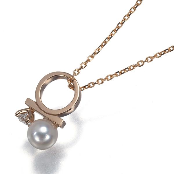 TASAKI（タサキ） ネックレス パール 真珠 4.4mm ダイヤ ダイヤモンド
