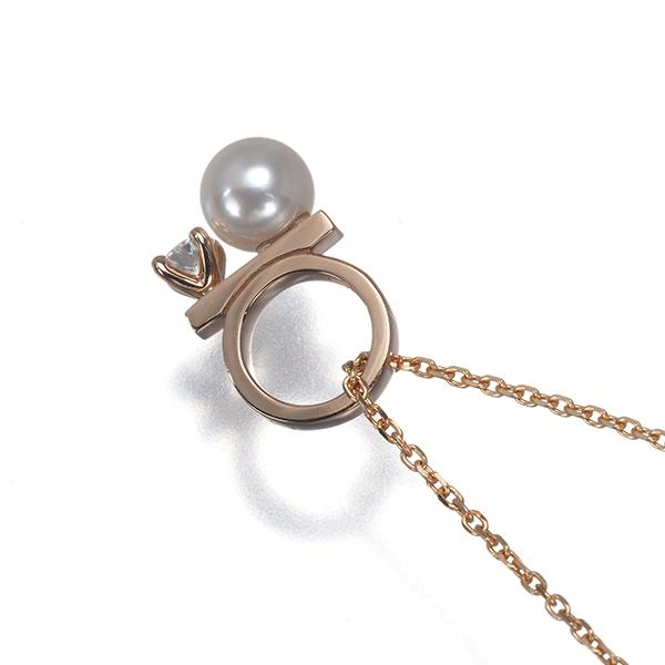 TASAKI（タサキ） ネックレス パール 真珠 4.4mm ダイヤ ダイヤモンド