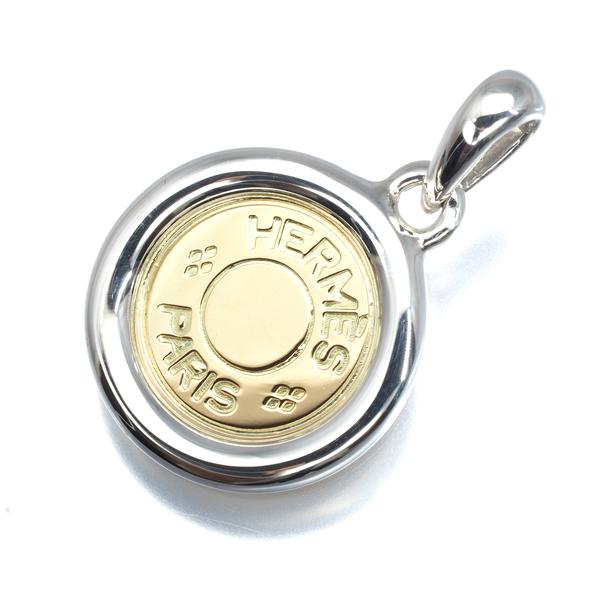 HERMES（エルメス） ペンダントトップ セリエ クルードセル K18YG