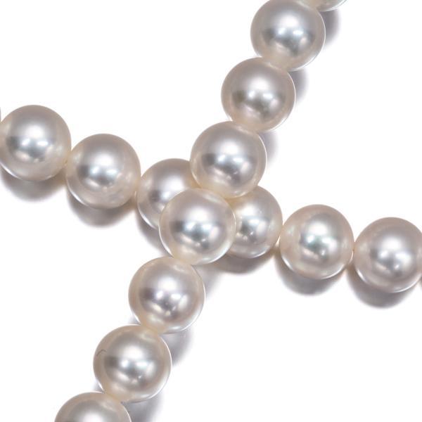 MIKIMOTO（ミキモト） ネックレス パール 真珠 7.5-7.8mm K14WG BLJ