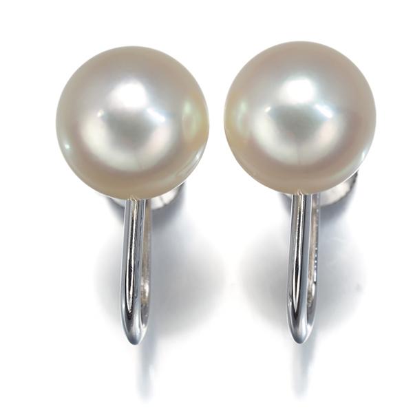 MIKIMOTO（ミキモト） イヤリング パール 真珠 8.2mm 一粒 K14WG BLJ