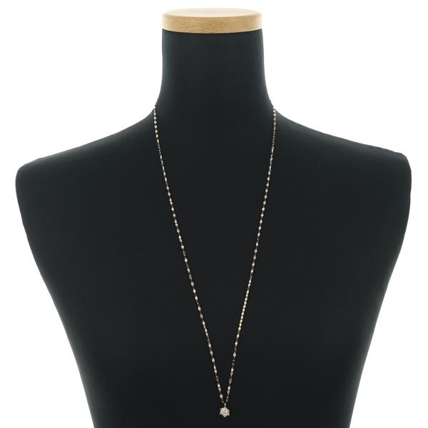 エステール ネックレス ダイヤ ダイヤモンド 0.31ct ロング K18PG BLJ 