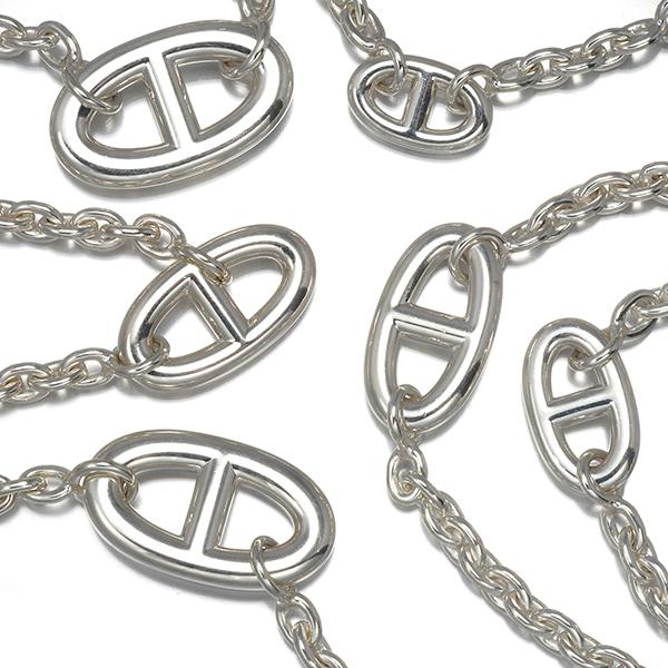 HERMES（エルメス） ネックレス シェーヌダンクル ファランドール 80