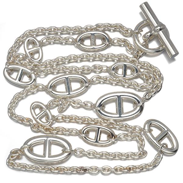 HERMES（エルメス） ネックレス シェーヌダンクル ファランドール 80