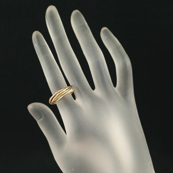 Cartier（カルティエ） トリニティリング スリーカラー XS 7連 57号