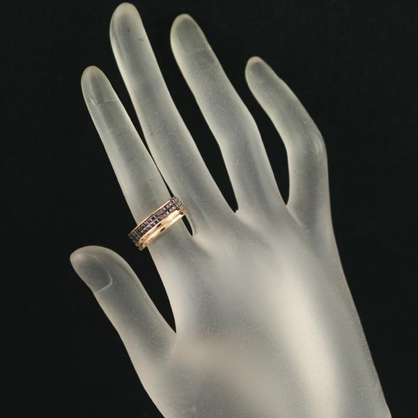 【美品】ブシュロン キャトルクラシック ハーフ リング PG #51 K18 BOUCHERON（ブシュロン） リング キャトルクラシック ハーフラージ 50