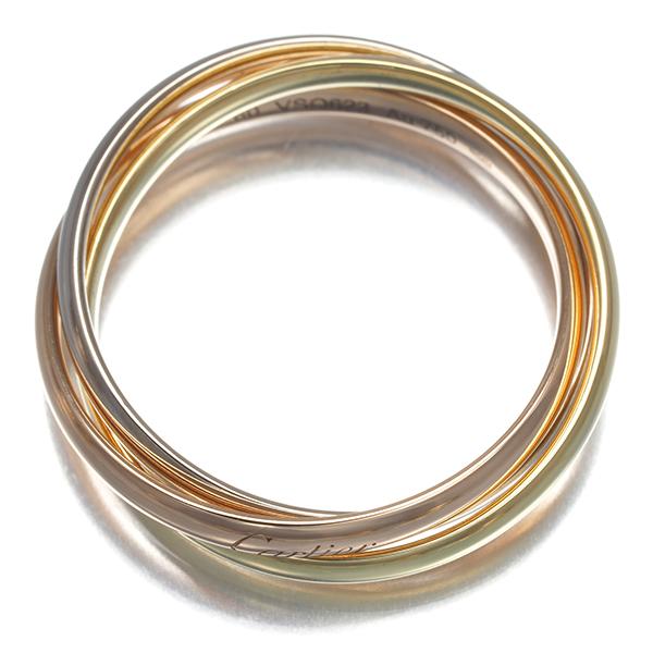Cartier（カルティエ） トリニティリング スリーカラー SM 60号