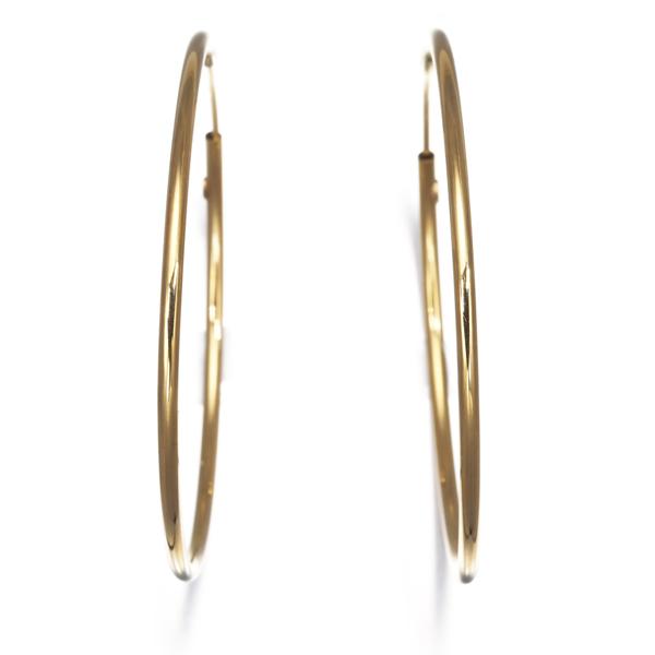 スタージュエリー K18YG フープピアス 両耳用 STAR JEWELRY（スタージュエリー） ピアス フープ K18YG BLJ/GENJ