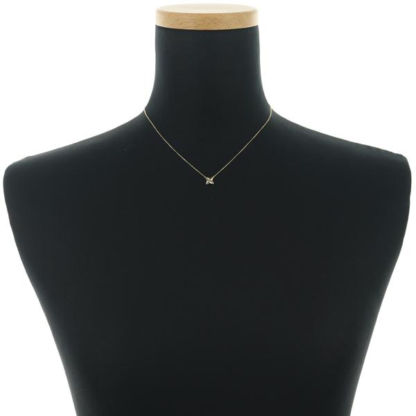 AHKAH（アーカー） ネックレス ダイヤ ダイヤモンド 0.03ct K18YG BLJ