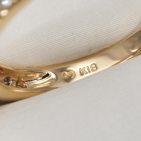 TASAKI（タサキ） リング パール 真珠 8.0mm ダイヤ ダイヤモンド 0.25