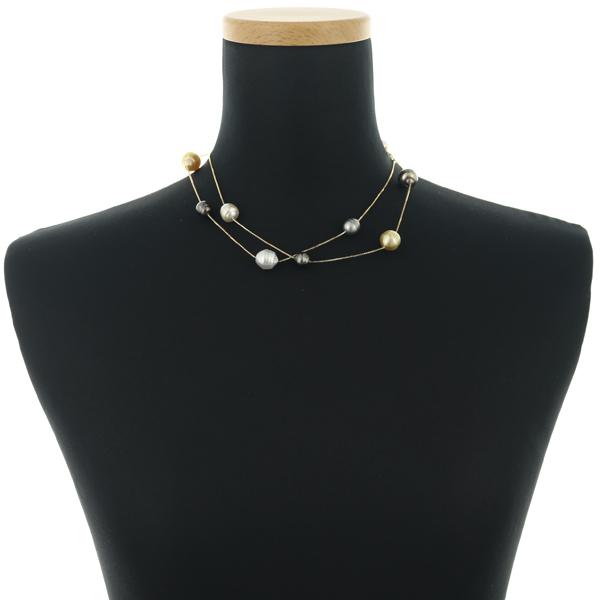 C*y様 TASAKI パールネックレス　詳細不明 TASAKI（タサキ） ネックレス ゴールデンパール 真珠 8.8-12.5mm