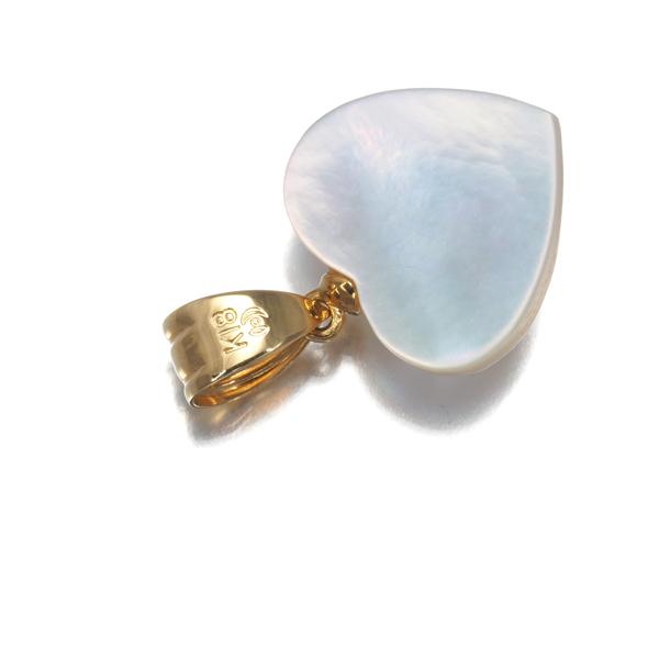 TASAKI（タサキ） ペンダントトップ マベパール 真珠 ハート K18YG BLJ