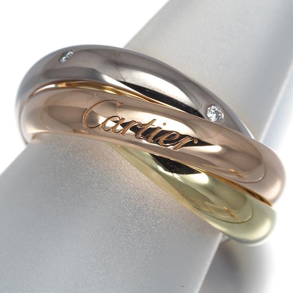 Cartier（カルティエ） トリニティ リング ダイヤ ダイヤモンド スリー