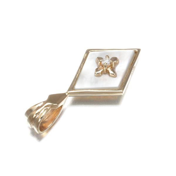 ageteアガット　ペンダントトップ agete（アガット） 0.01ct/agete ダイヤモンド チャーム ペンダント