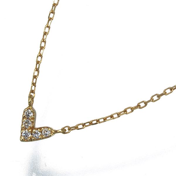 AHKAH（アーカー） ネックレス ダイヤ ダイヤモンド ローラハート