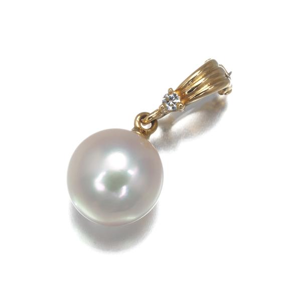 TASAKI タサキ マベパール ペンダント トップ TASAKI（タサキ） ペンダントトップ パール 真珠 8.6mm ダイヤ