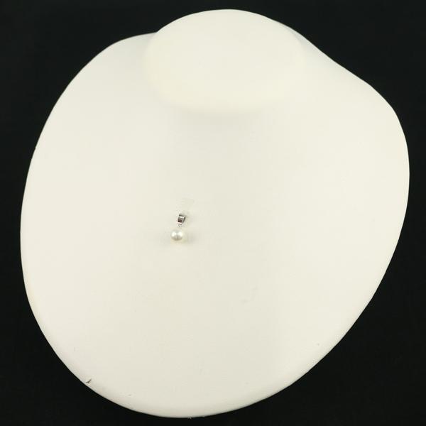 MIKIMOTO（ミキモト） ペンダントトップ パール 真珠 7.0mm 一粒 K18WG