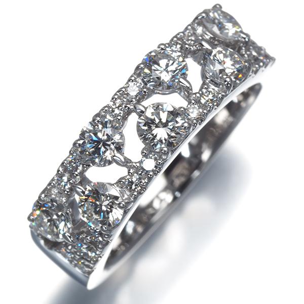 TASAKI（タサキ） リング ダイヤ ダイヤモンド 0.92ct 11.5号 K18WG 