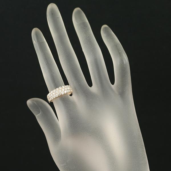 ダイヤ ダイヤモンド 1.00ct パヴェ リング K18PG 指輪 GENJ 大幅値下げ品_3