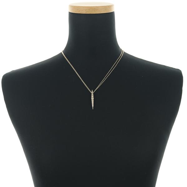 カシケイ ネックレス ダイヤ ダイヤモンド 1.00ct ネイキッド 2連 
