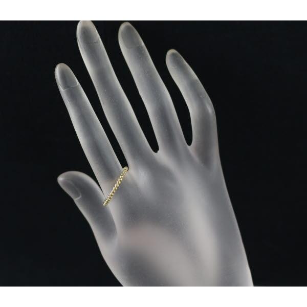 ヴァンクリーフ＆アーペル リング ペルレ スモール 56号 K18YG 保証書