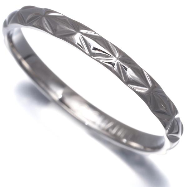 CHANEL（シャネル） リング マトラッセ スモール 61号 Pt950 指輪 BLJ