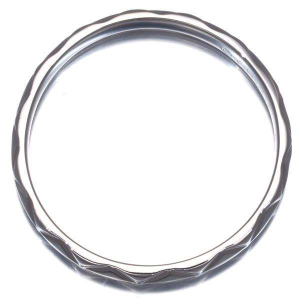 CHANEL（シャネル） リング マトラッセ スモール 61号 Pt950 指輪 BLJ