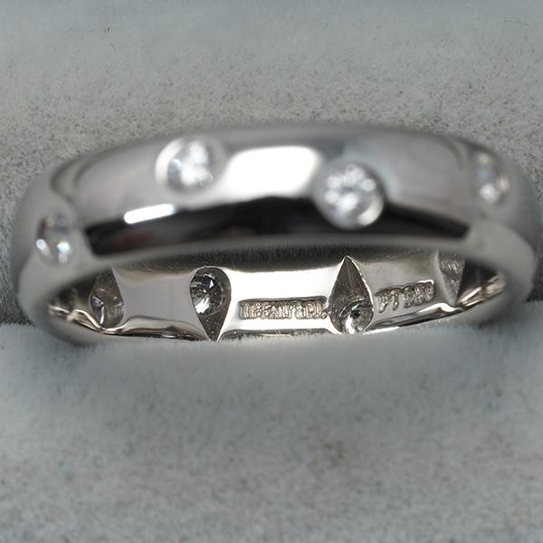 TIFFANY&Co.（ティファニー） リング ドッツ 8.5号 Pt950 指輪 BLJ