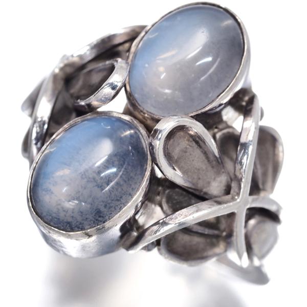 Georg Jensen ジョージジェンセン リング ムーンストーン リング 