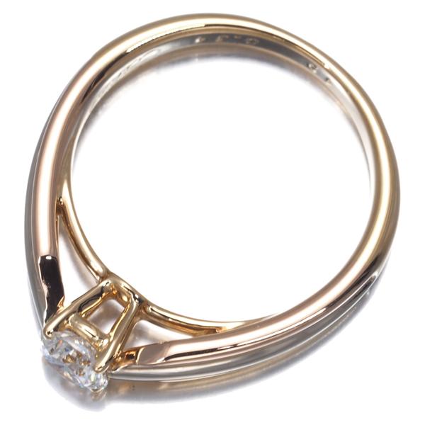 カルティエ ソリテール　ダイヤ0.35 DカラーVS1 49 Cartier（カルティエ） リング ダイヤ ダイヤモンド 0.34ct ソリテール