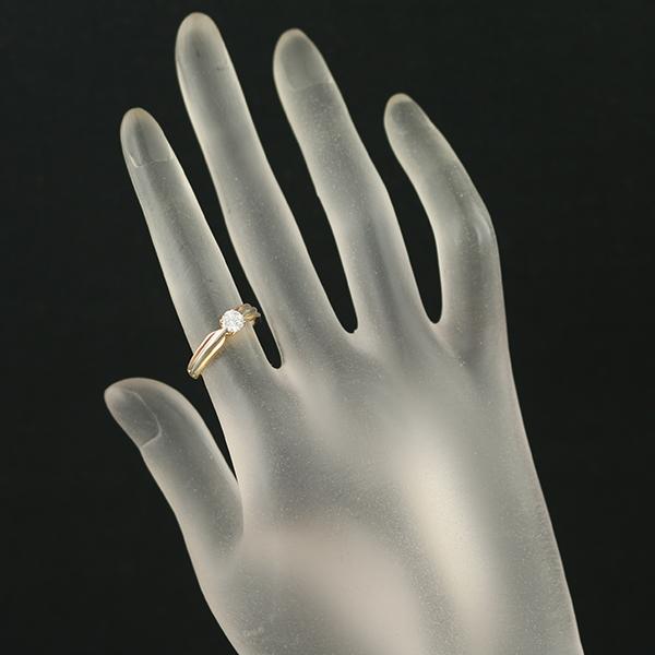 カルティエ ソリテール　ダイヤ0.35 DカラーVS1 49 Cartier（カルティエ） リング ダイヤ ダイヤモンド 0.34ct ソリテール