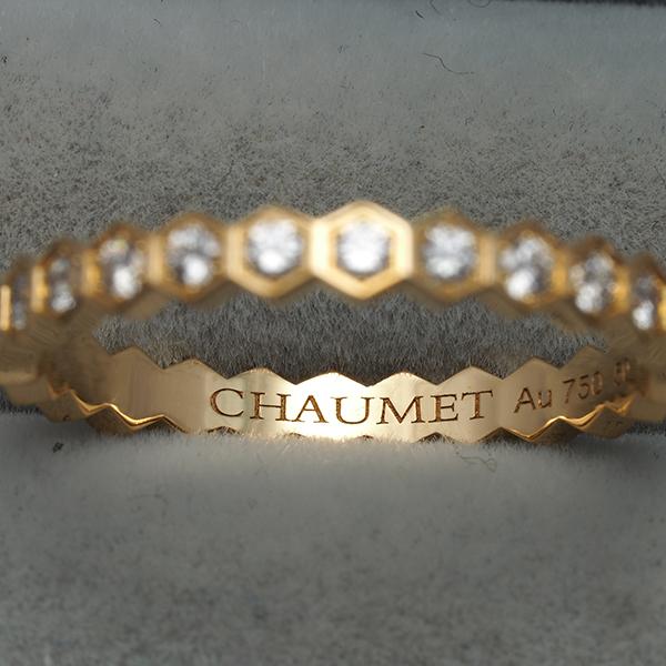 CHAUMET（ショーメ） リング ダイヤ ダイヤモンド ビードゥショーメ