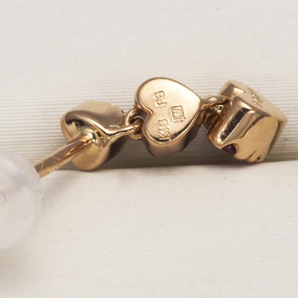 Ponte Vecchio（ポンテヴェキオ） ピアス ルビー 0.08ct サファイア