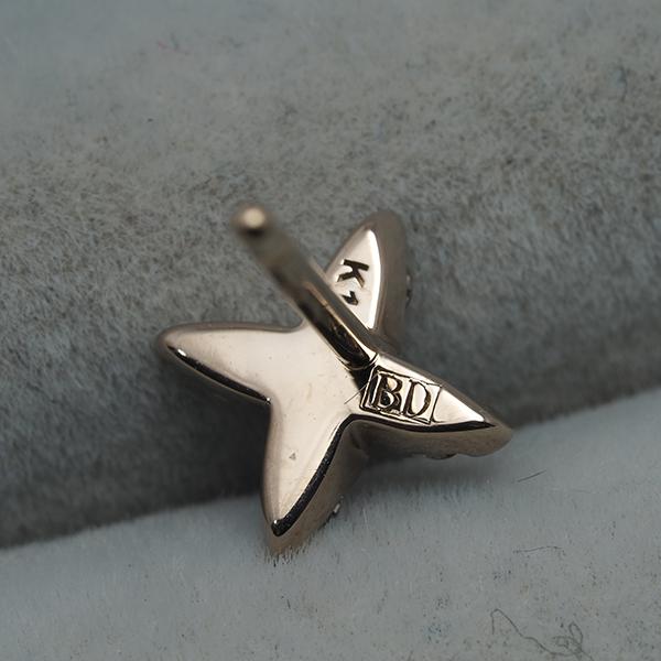 カシケイ ピアス ブラウンダイヤ ダイヤモンド 0.23ct
