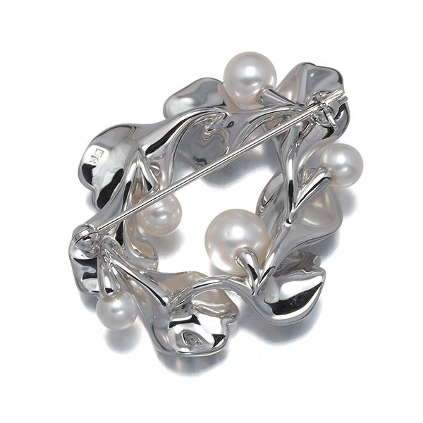 MIKIMOTO（ミキモト） ブローチ パール 真珠 4.5-7.0mm レペタルプラス