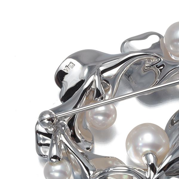 MIKIMOTO（ミキモト） ブローチ パール 真珠 4.5-7.0mm レペタルプラス
