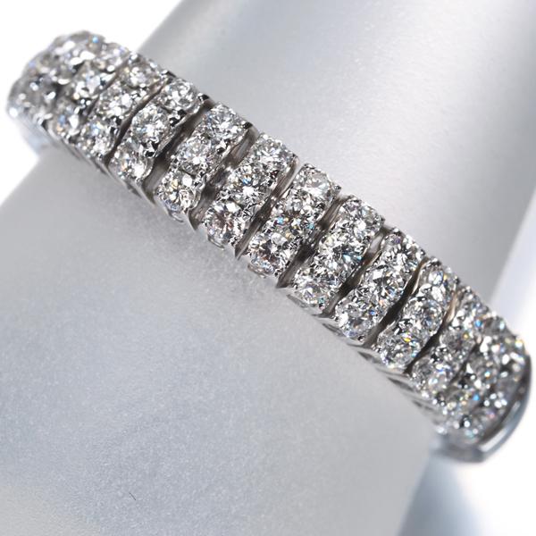 ダイヤ ダイヤモンド 0.70ct リング K18WG ソーティング 指輪 GENJ